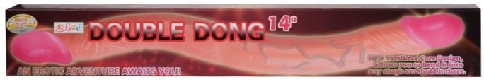 Двухсторонний фаллоимитатор Double Dong от Baile - Изображение 2