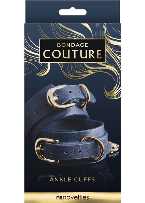 Окови на ноги NS Novelties Bondage Couture Ankle Cuffs - Зображення 3