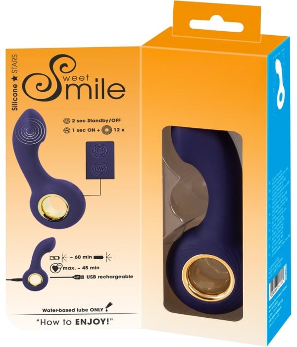 Вібратор Sweet Smile Vibrating G and P-Spot Massager - Зображення 13
