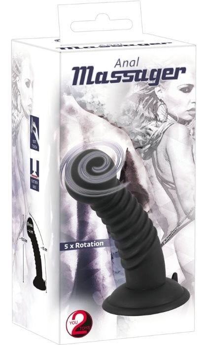Анальный стимулятор с ротацией Anal Massager от Orion - Изображение 3