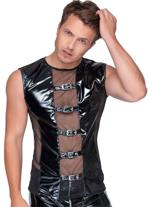Мужская виниловая рубашка Black Level Vinyl Shirt - Изображение 3