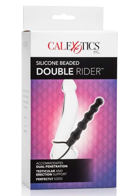 Насадка для двойного проникновения Silicone Beaded Double Rider от CalExotics - Изображение 2