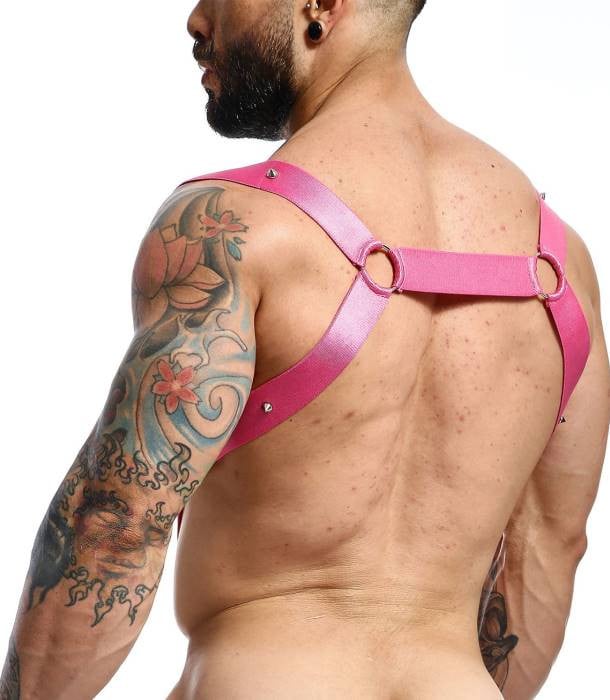 Чоловіча портупея Mob Dngeon Straight Back Harness (Pink) - Зображення 2