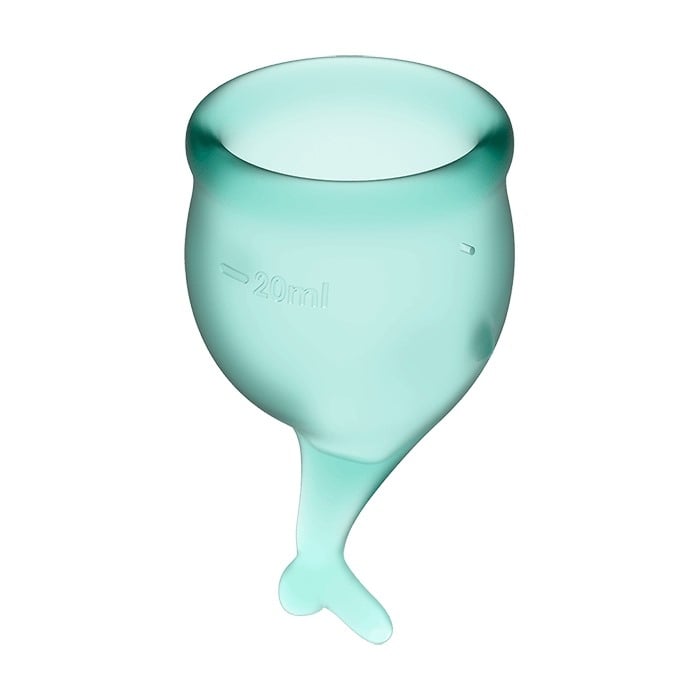 Менструальні чаші Satisfyer Feel Secure (Dark Green) - Зображення 4