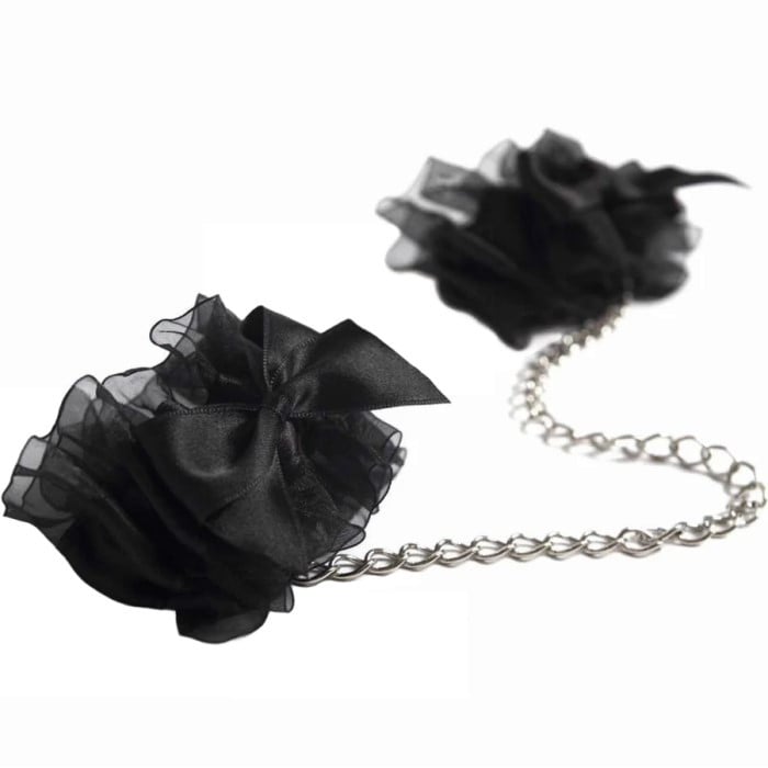 Наручники Bijoux Indiscrets Frou Frou Satin & Organza Handcuffs