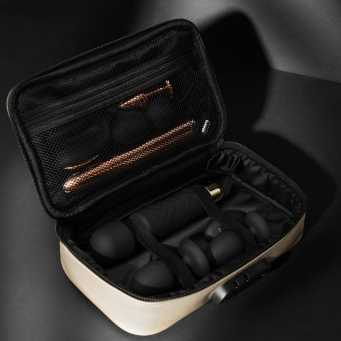 Кейс для хранения игрушек Dorcel Discreet Box Luxury (Gold) - Изображение 9