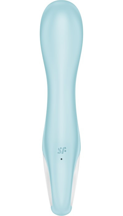 Вибратор с функцией расширения Satisfyer Air Pump Vibrator 5+ (Blue) - Изображение 4
