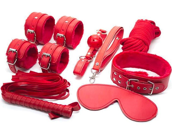 Бондажний набір Clara Morgane My First Fetish Kit (Red) - Зображення 2
