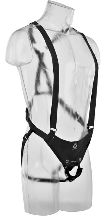 Страпон фаллопротез King Cock 10" Hollow Strap-on Suspender System від Pipedream - Зображення 5