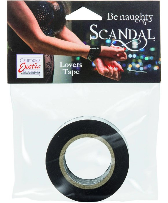 Фіксуюча стрічка CalExotics Scandal Lovers Tape 15 m (Black) - Зображення 2