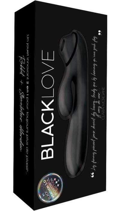 Вакуумный вибратор Clara Morgane Black Love - Изображение 8