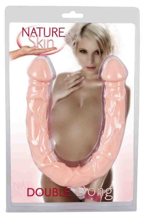 Двухсторонний фаллоимитатор 45 cm. Nature Skin Double Dong от Orion - Изображение 4