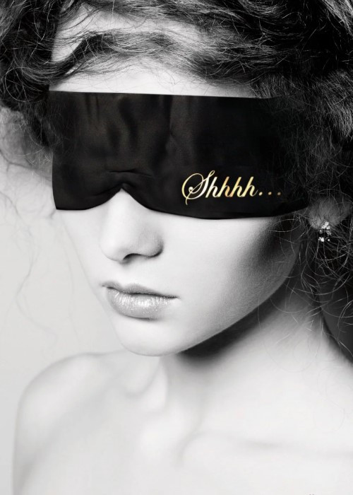 Сатиновая повязка на глаза Bijoux Indiscrets Shhh Mask - Изображение 2