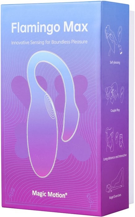 Смарт-віброяйце Magic Motion Flamingo Max 2 в 1 (Purple) - Зображення 15