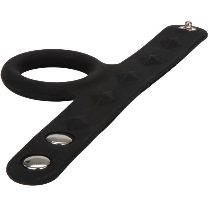 Ерекційне кільце CalExotics Silicone Tri-Snap Scrotum Support Ring - Зображення 3