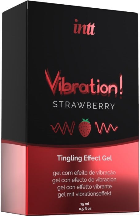 Жидкий вибратор Intt Vibration Strawberry - Изображение 3