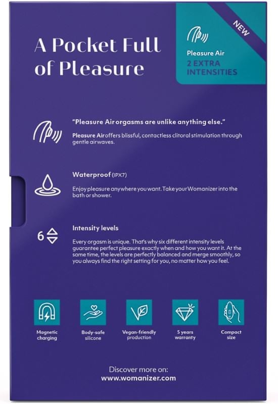 Вакуумный стимулятор Womanizer Starlet 3 (Indigo) - Изображение 9
