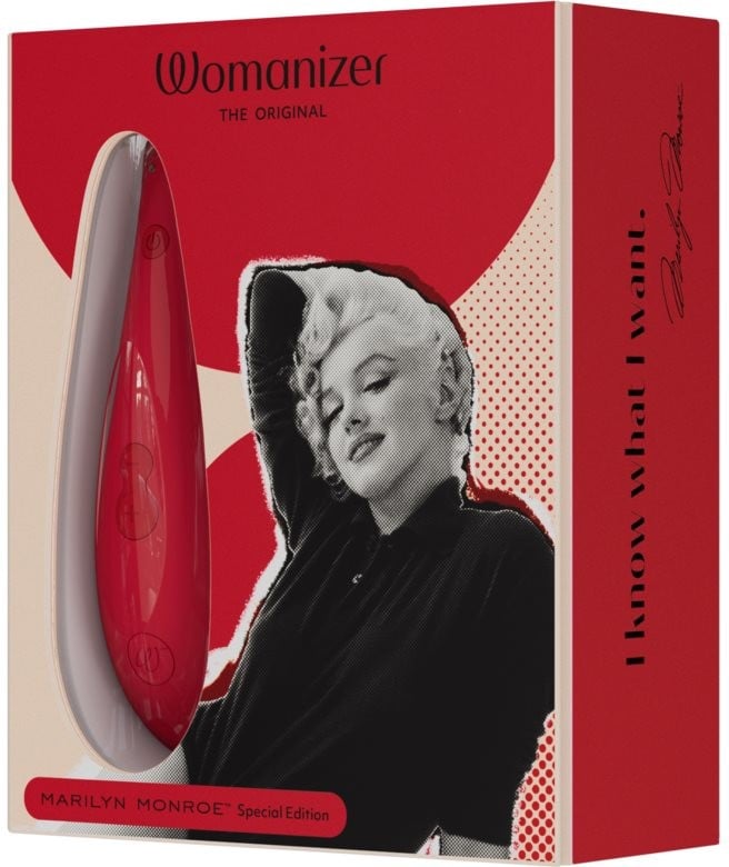 Вакуумний стимулятор Womanizer Marilyn Monroe (Vivid Red​) - Зображення 8