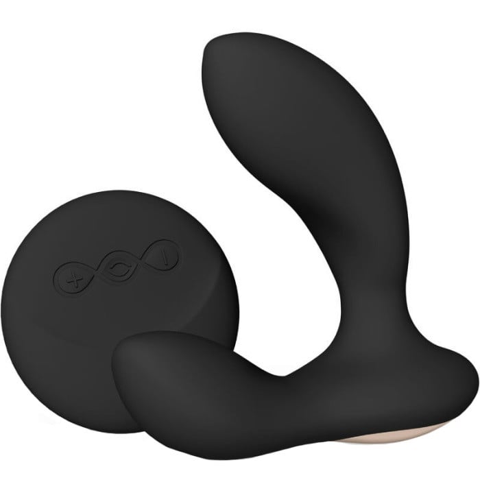 Масажер простати з вібрацією Lelo Hugo 2 SenseMotion (Black)