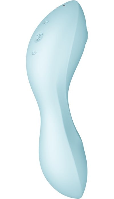 Вакуумний стимулятор Satisfyer Curvy Trinity 5+ (Blue) - Зображення 4