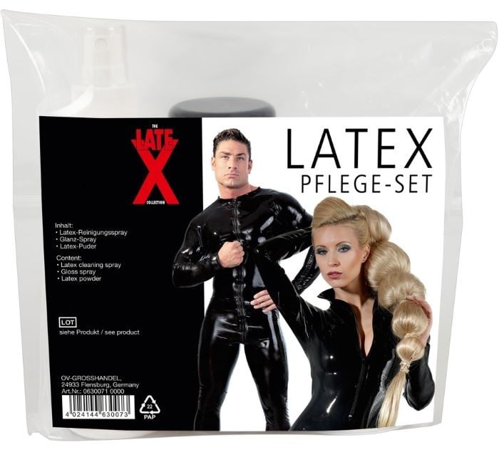 Набір для догляду за латексними виробами Latex Pflege Set - Зображення 3