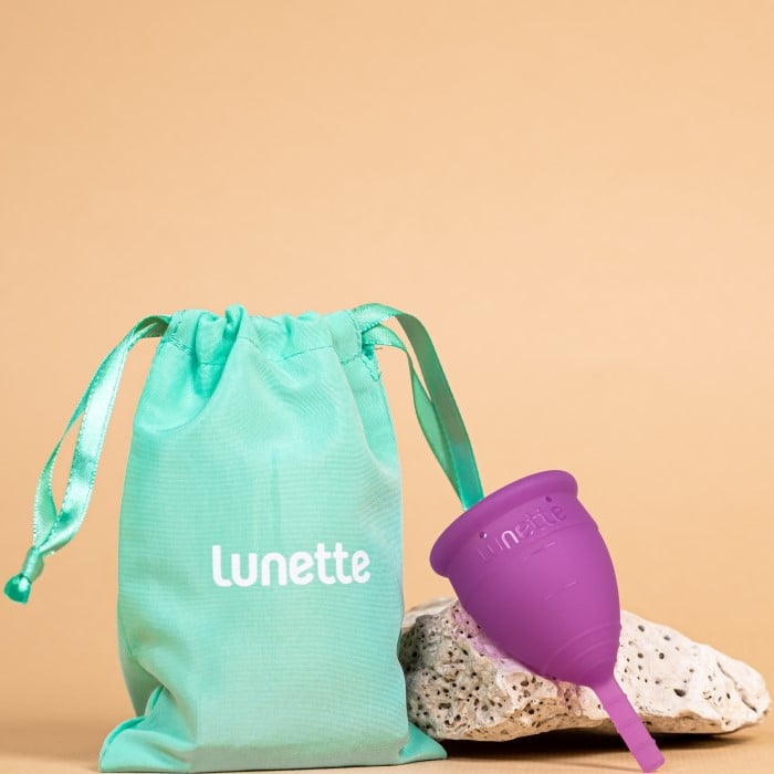 Менструальная чаша Womanizer x Lunette Model 1 (Violet) - Изображение 3