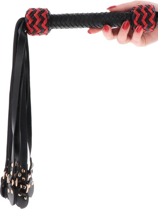 Шкіряний батіг Hidden Desire Leather Cat-o-Nine Whip - Зображення 7