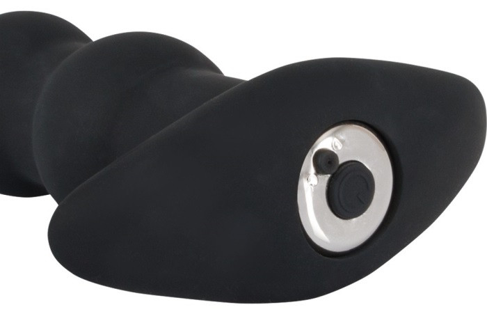Анальний ланцюжок з вібрацією Black Velvets Rechargeable Anal Taper Beads від Orion - Зображення 7