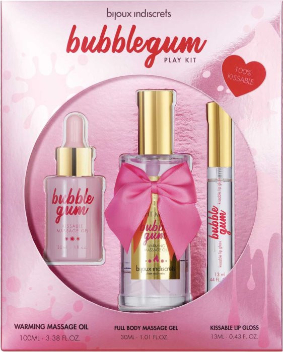 Подарочный набор для оральных ласк Bijoux Indiscrets Bubblegum Play Kit
