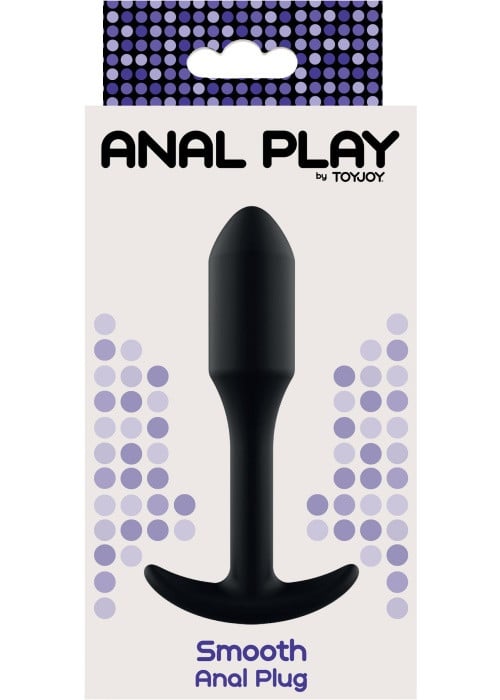 Анальна пробка Toy Joy Smooth Anal Plug (Small) - Зображення 7
