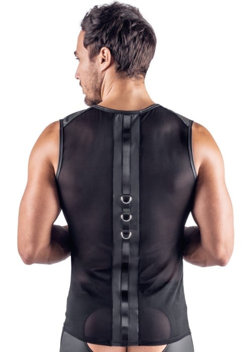 Мужская майка с наручниками Svenjoyment Bondage Shirt - Изображение 5
