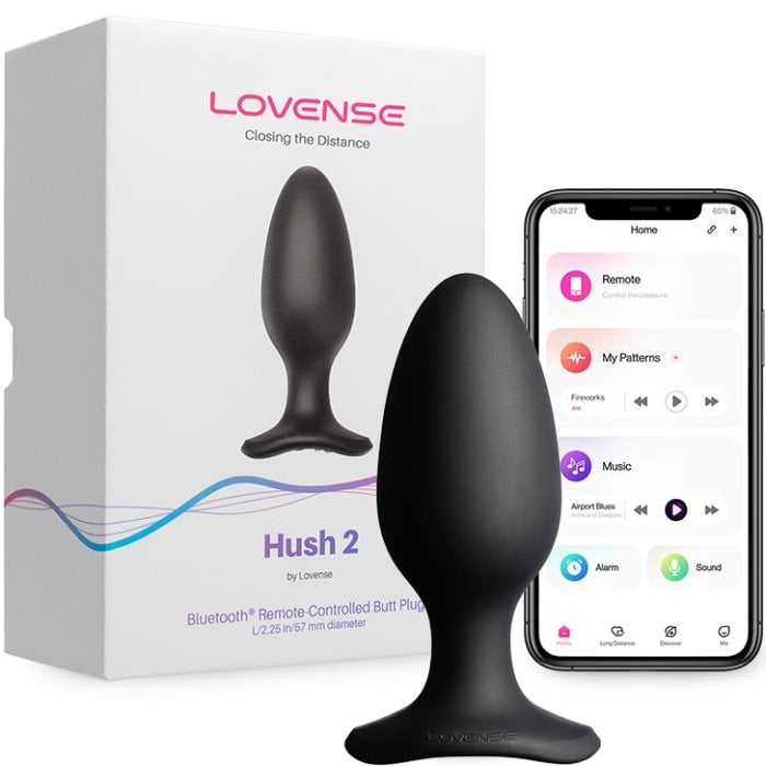 Анальная пробка с вибро Lovense Hush 2 (L) - Изображение 2
