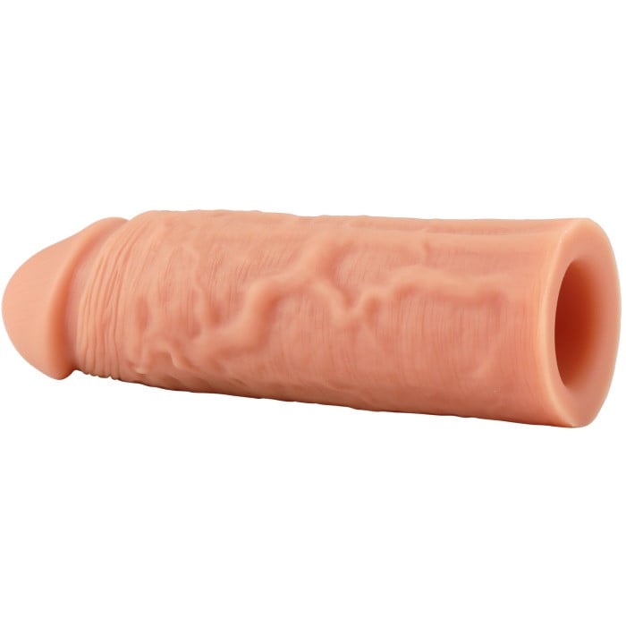Насадка на пеніс Inferno Life-like Liquid Silicone 15 см - Зображення 5
