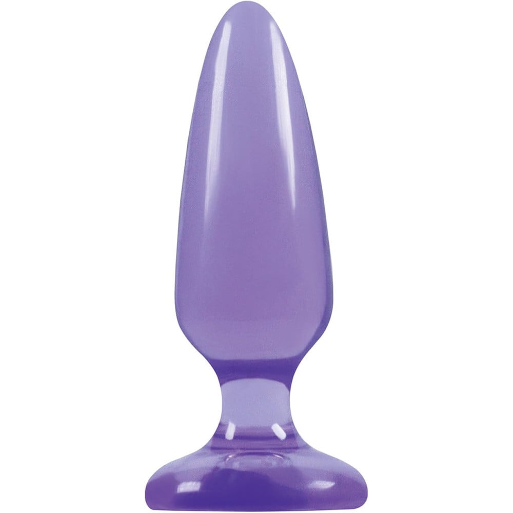 Анальна пробка Jelly Rancher Pleasure Plug Big (Purple) від NS Novelties