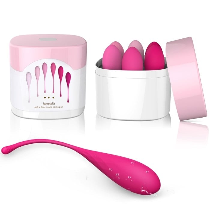 Набір вагінальних кульок FeelzToys FemmeFit