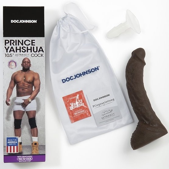 Фаллоимитатор киберкожа Prince Yahshua 10.5" Cock от Doc Johnson - Изображение 5