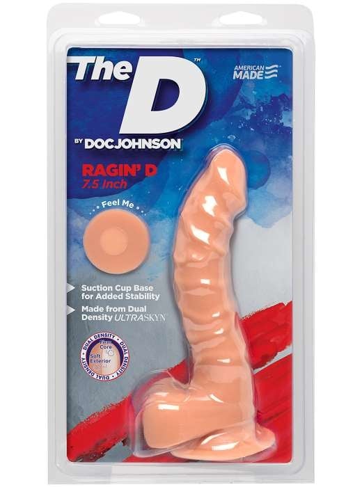 Фаллоимитатор The D - Ragin' D 7.5" Vanilla от Doc Johnson - Изображение 2