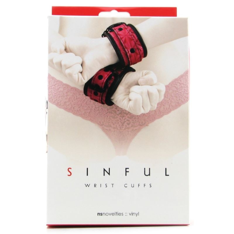 Наручники Sinful Wrist Cuffs від NS Novelties - Зображення 2