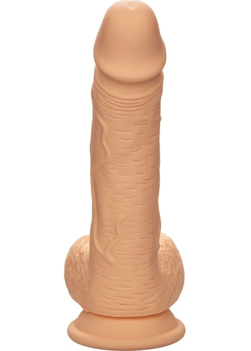 Фалоімітатор CalExotics Dual Density Silicone Studs 16 см (Flesh) - Зображення 3
