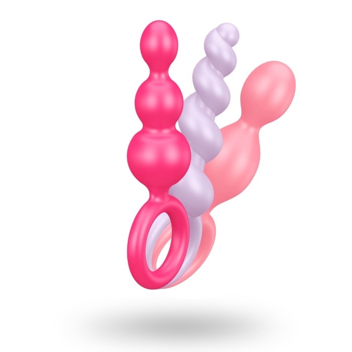 Набор анальных пробок Satisfyer Booty Call Plugs (Coloured) - Изображение 3