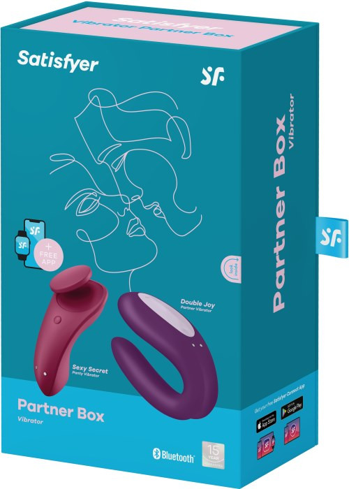 Набір вібраторів Satisfyer Partner Box 1 (Double Joy + Sexy Secret) - Зображення 10