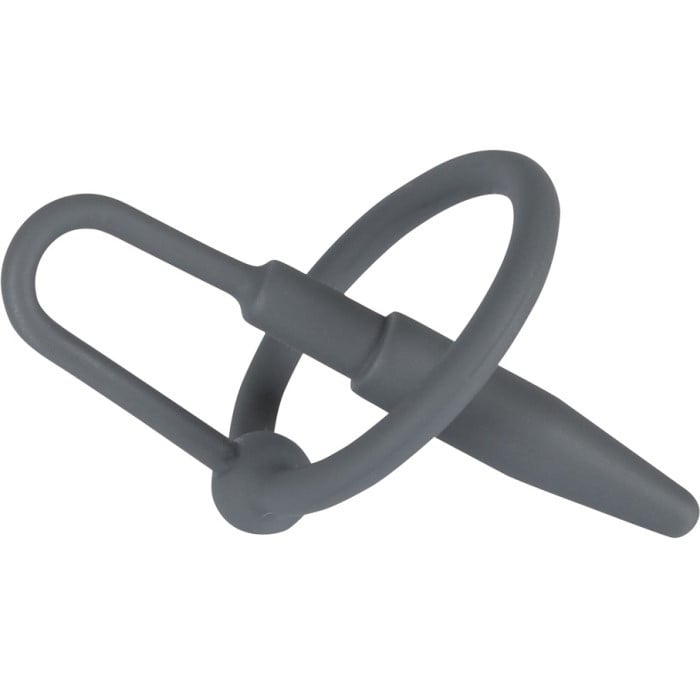 Уретральная вставка с кольцом для головки Orion Penisplug 8 mm