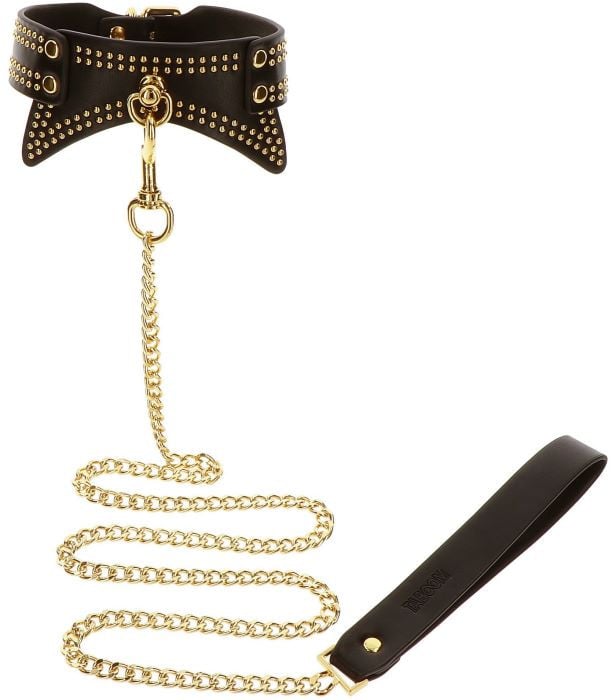 Нашийник із повідцем Taboom Vogue Studded Collar and Leash - Зображення 3