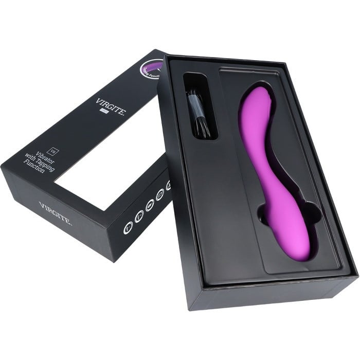 Вибратор с пульсацией для точки-G Virgite V8 (Purple) - Изображение 9