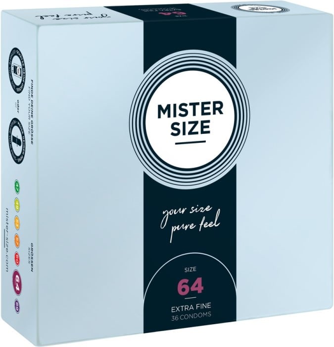 Mister Size 64 mm, 36 шт