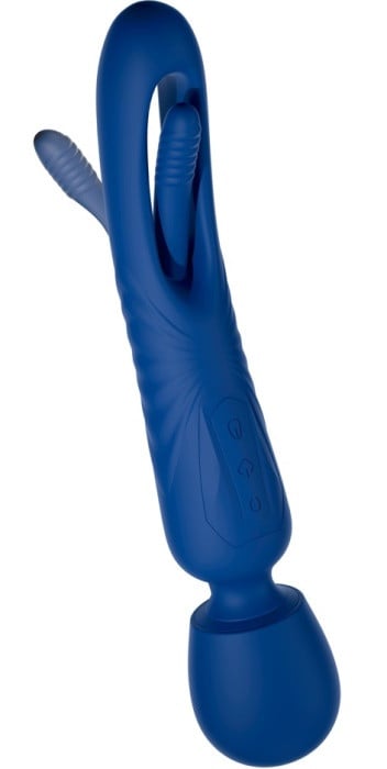 Вибромассажер 2 в 1 Wand with Flicking Tongue от Orion - Изображение 7
