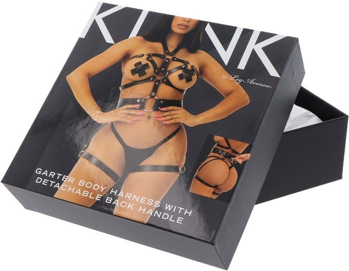 Портупея Leg Avenue Kink Vegan Leather Body Harness - Зображення 9