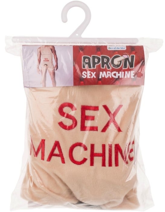 Фартух шеф-кухаря з великим плюшевим пенісом Sex Machine від Orion - Зображення 3