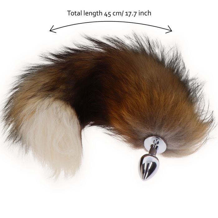 Анальна пробка з хвостом Taboom Foxtail Buttplug - Зображення 4