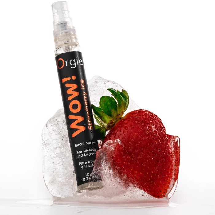 Спрей для минета Orgie Wow Strawberry Ice, 10 мл - Изображение 3